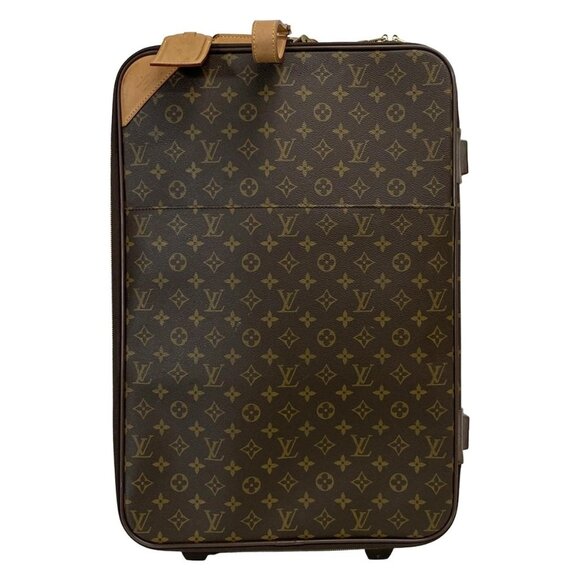 LOUIS VUITTON Pegase 60 (Old model) Monogram Suitcase bran850-100325 - Picture 1 of 16